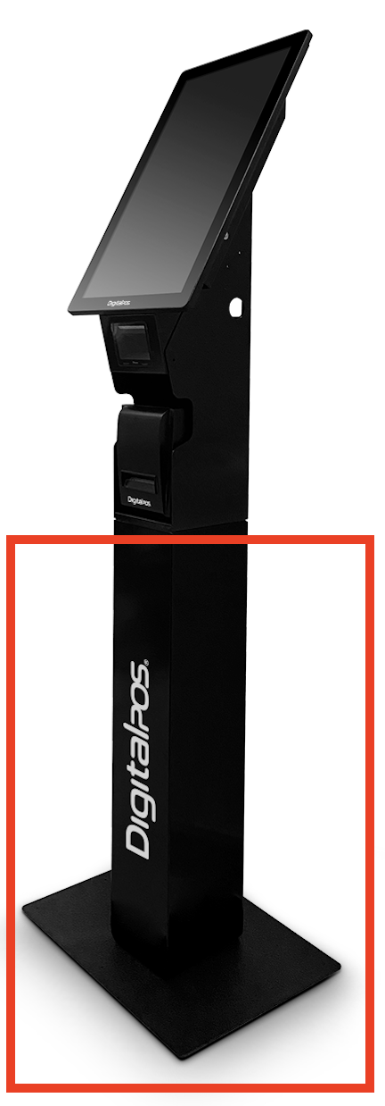 ACCESORIO MAQUINA DIG-M215 PARAL METALICO DE PISO